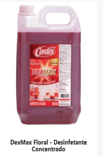 DexMax Floral - Desinfetante Concentrado