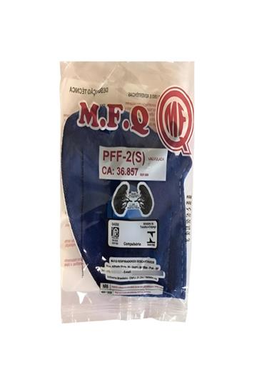 100un Máscara Descartável Pff2 Valvulada Poeiras Fumos