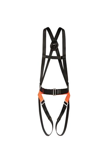 Cinto Seguranca Mult 2013 01 Ponto Ancoragem Ca 35509. preto/ laranja