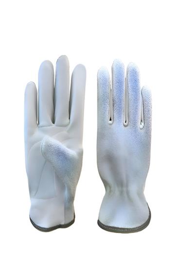 5 Pares Luva De Vaqueta Petroleira Mista Dorso Raspa Epi