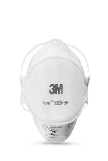 RESPIRADOR DESCARTÁVEL 3M MODELO AURA 9320 CA 30592