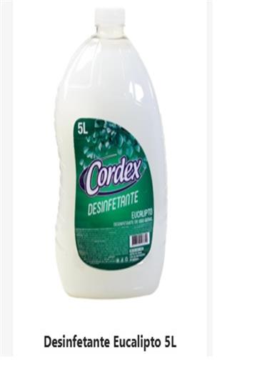 Desinfetante eucalipto 5 litros cordex