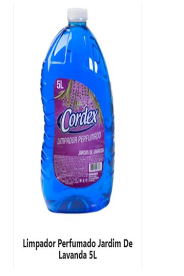 Limpador perfumado jardim de lavanda 5 litros