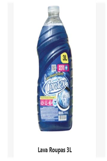 Lava roupas 3 litros