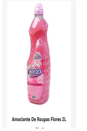 Amaciante de roupas flores 2 litros